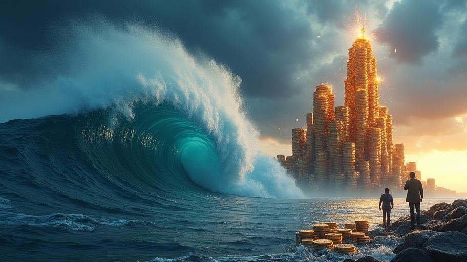 Onda de Acumulação de Criptomoedas Tensão o Mercado Financeiro