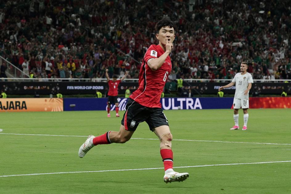 Coreia Do Sul Vence Tchéquia Com Apoio Mexicano Na Copa